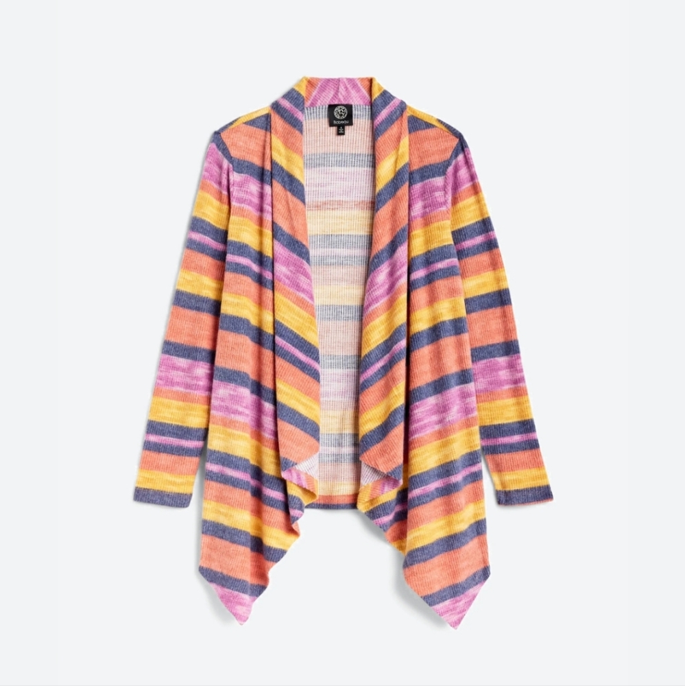 Bobeau Wallace Brushed Cardigan XL